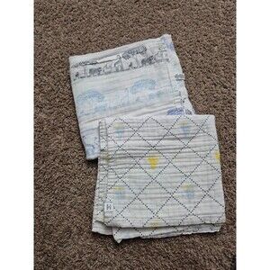Janie and jack cotton swaddle blankets set of 2